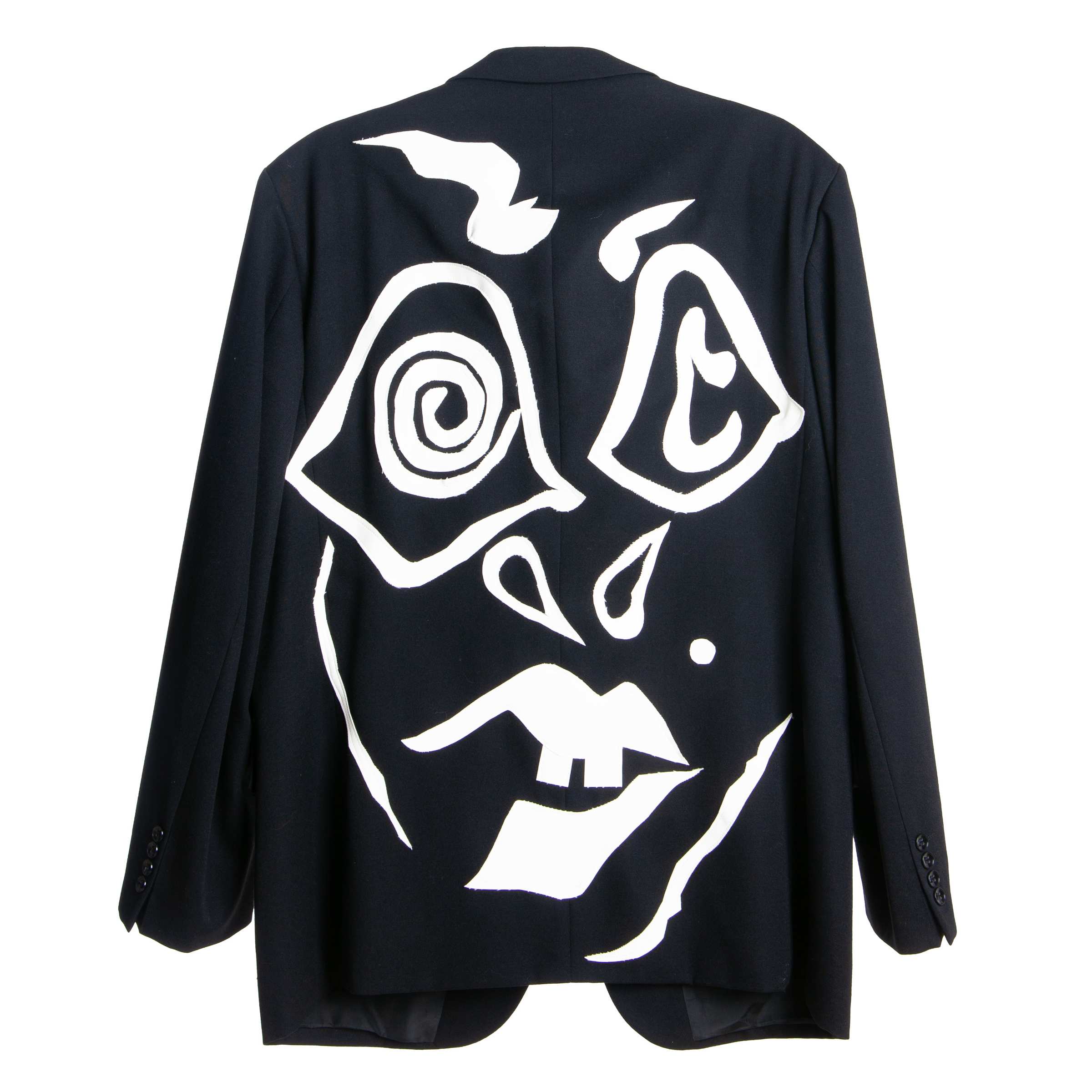 Graphic Appliqué Blazer