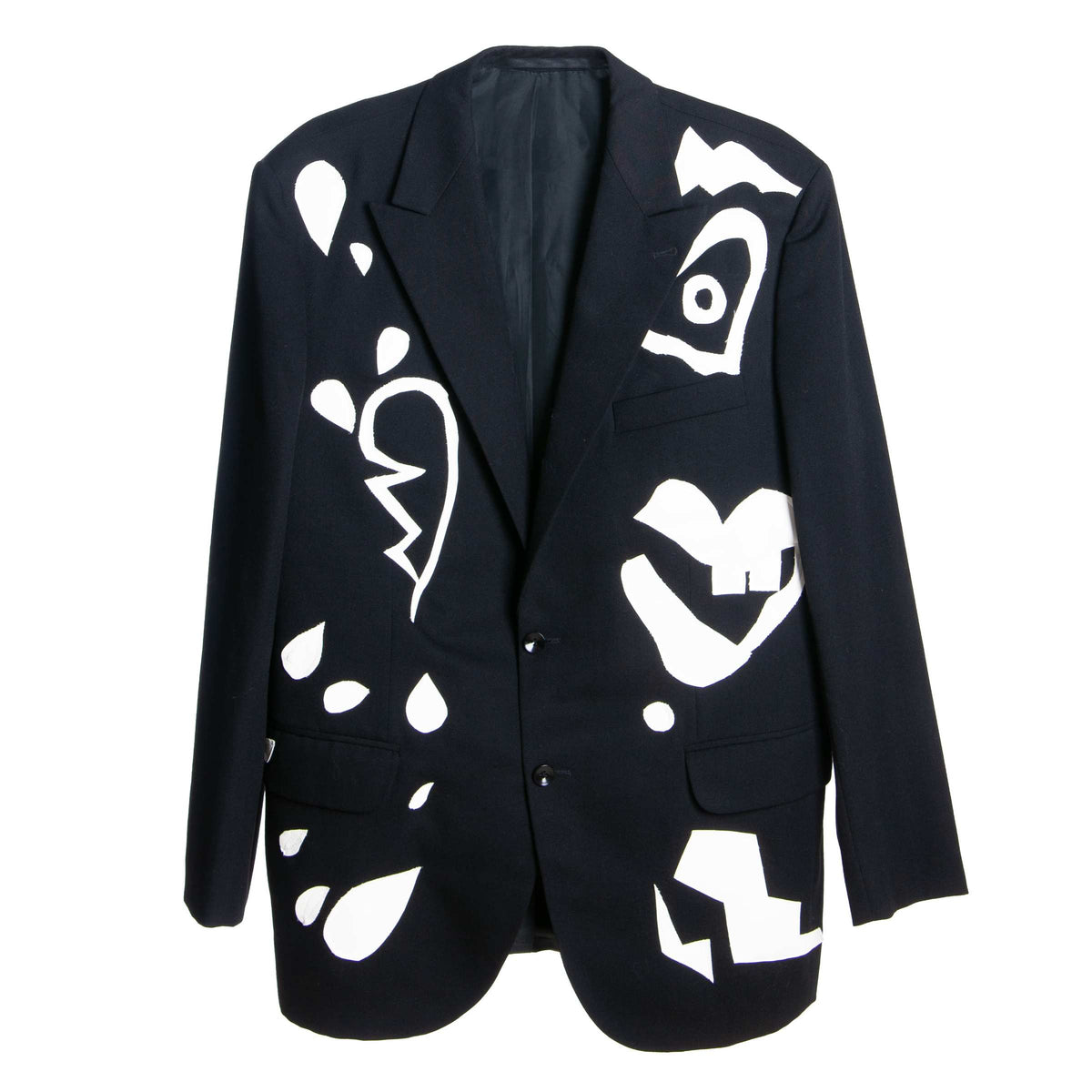 Graphic Appliqué Blazer