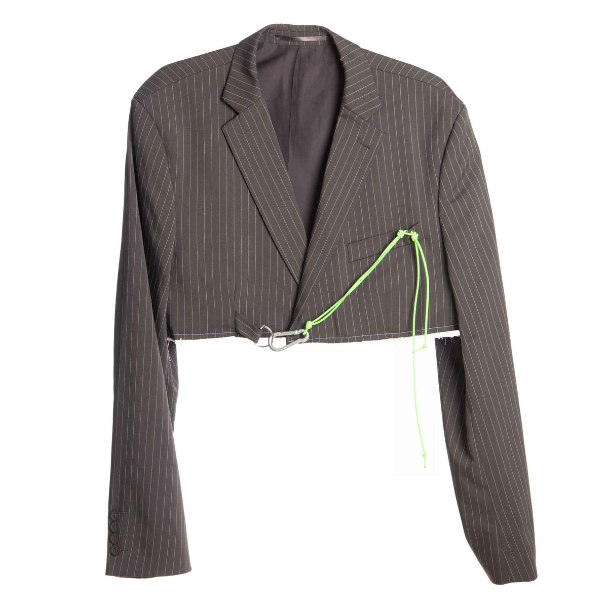 Grey "Sas" Cropped Blazer