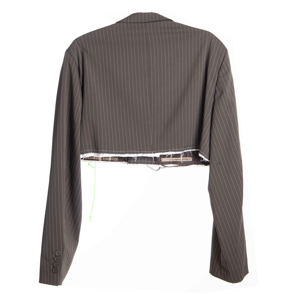 Grey "Sas" Cropped Blazer