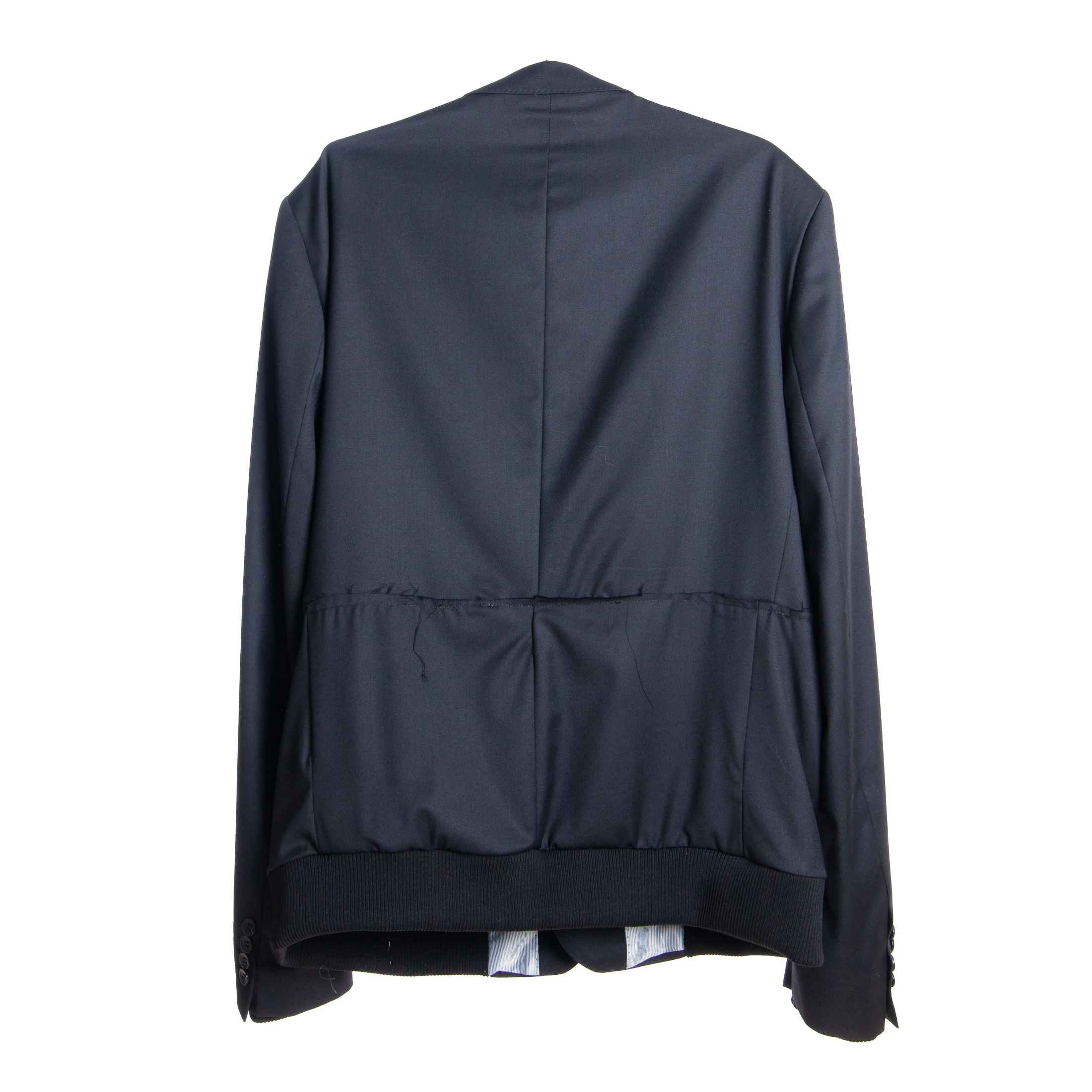 Black "Core" Bomber Blazer