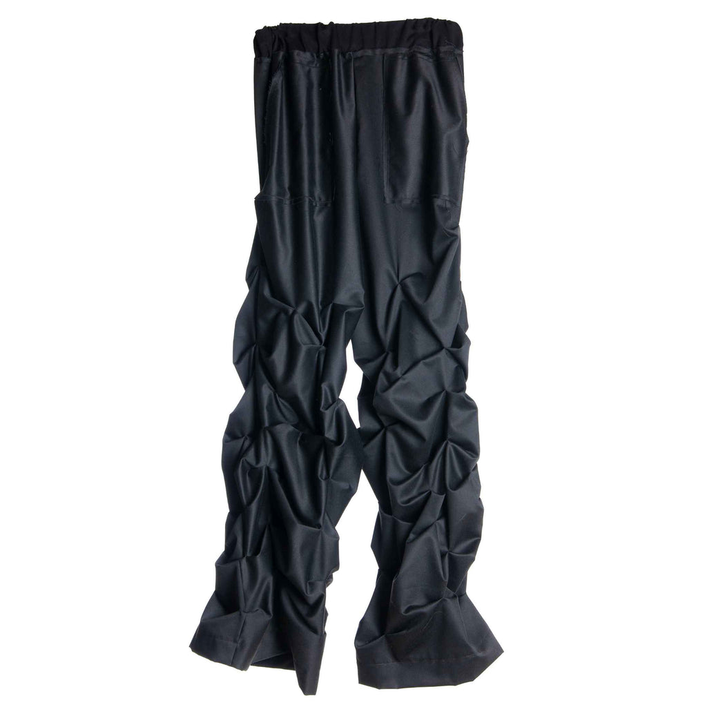 Black "Euphoria" Textured Pants