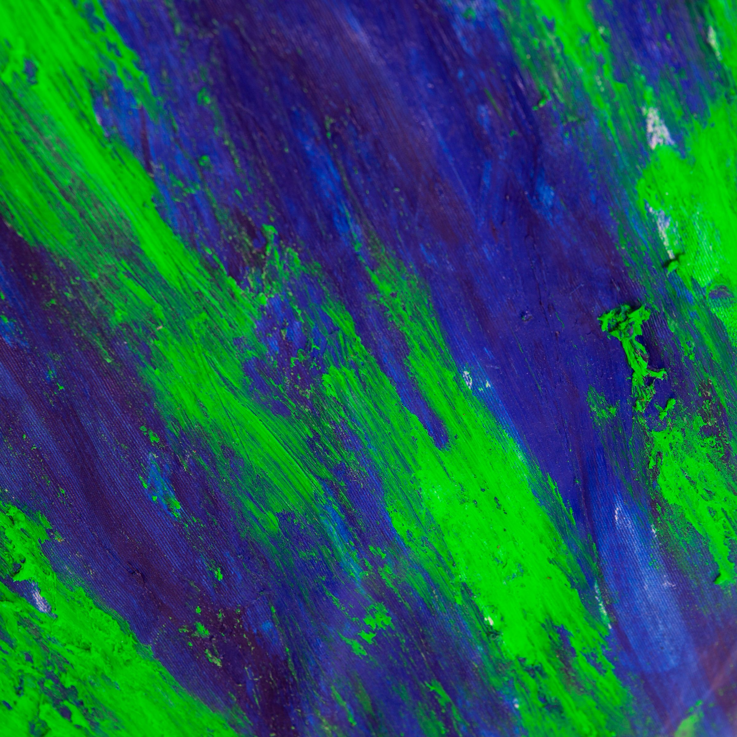 Blue-Green-Neon Dress
