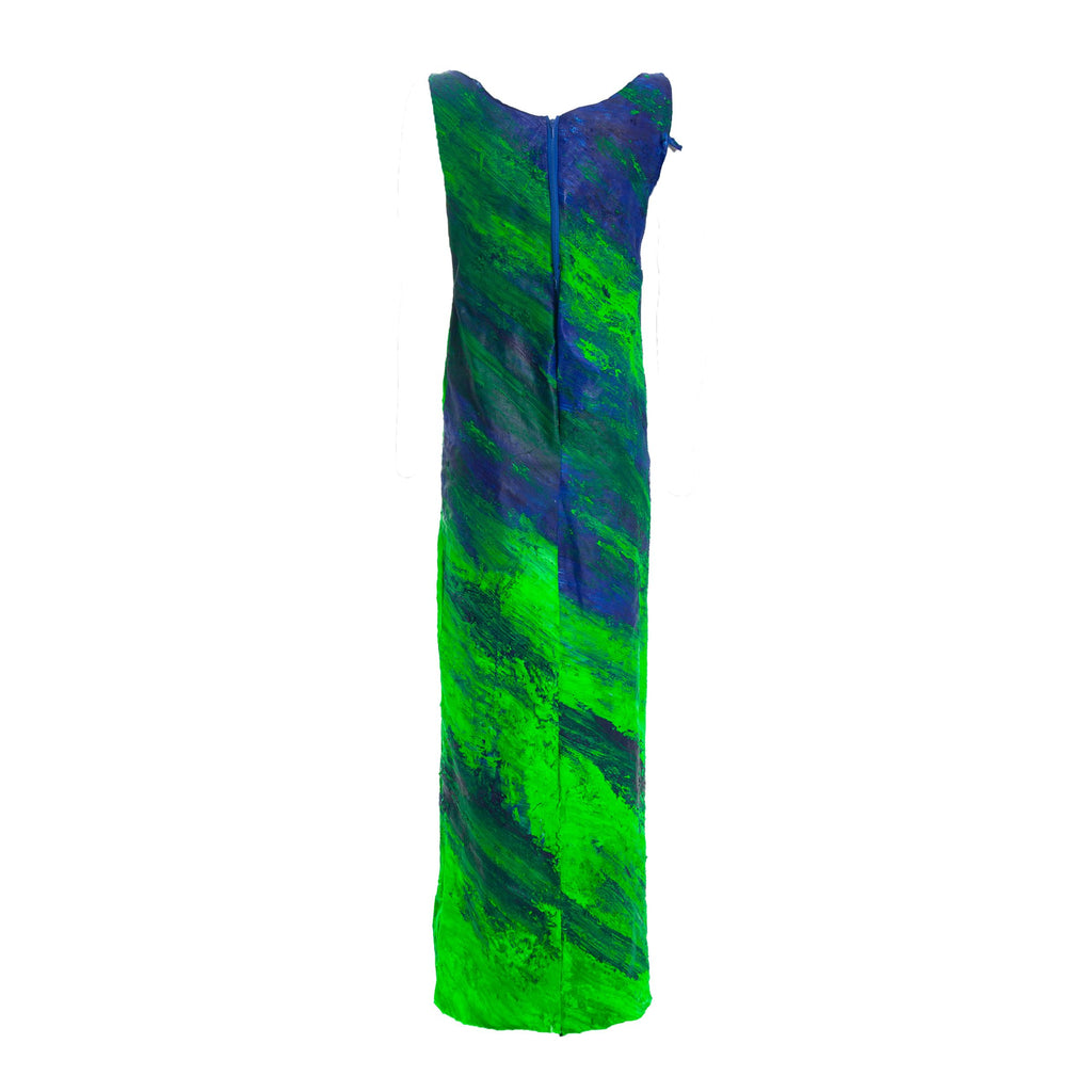 Blue-Green-Neon Dress