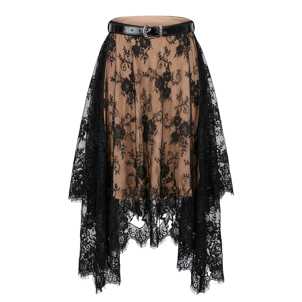 Black Lace "Hips Don't Lie" Skirt