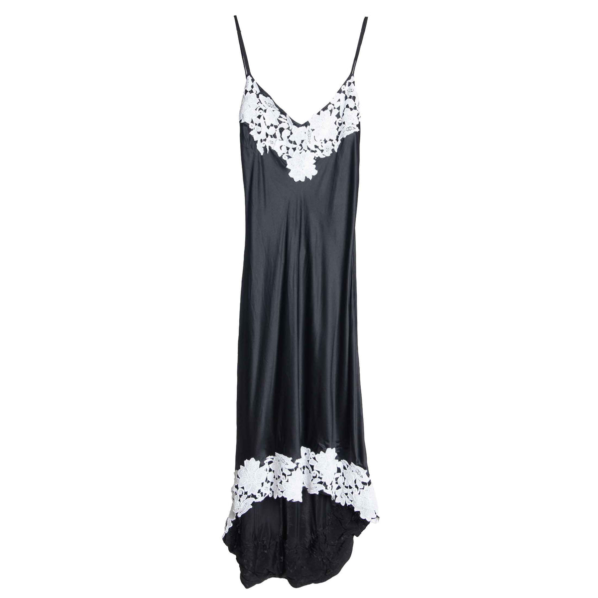 Black & White Lace "Valerie" Dress
