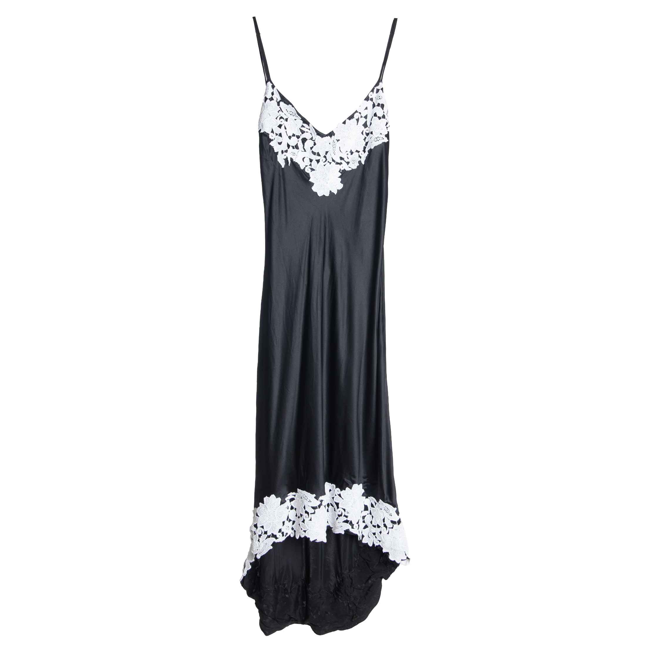 Black & White Lace "Valerie" Dress