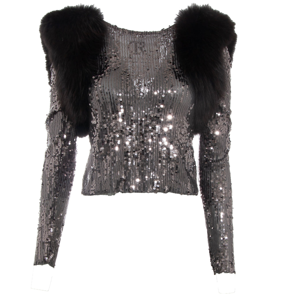 Help Yourself Top With Fur