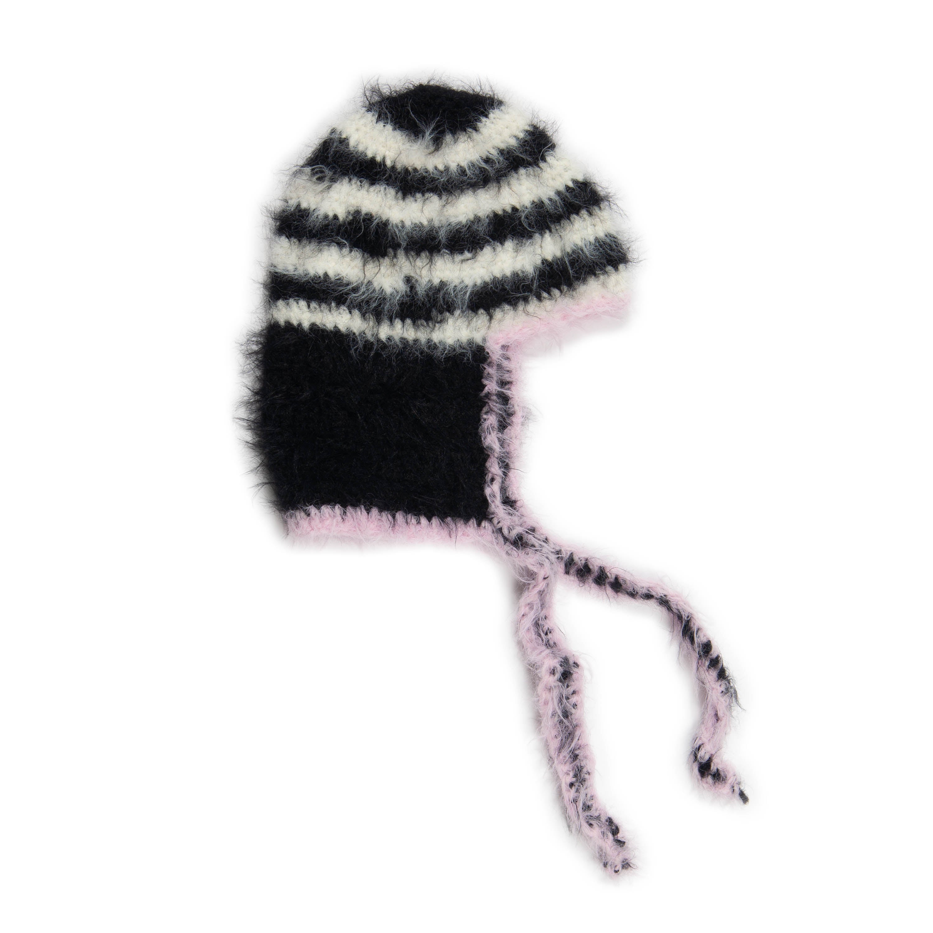STRIPPED TRAPPER HAT