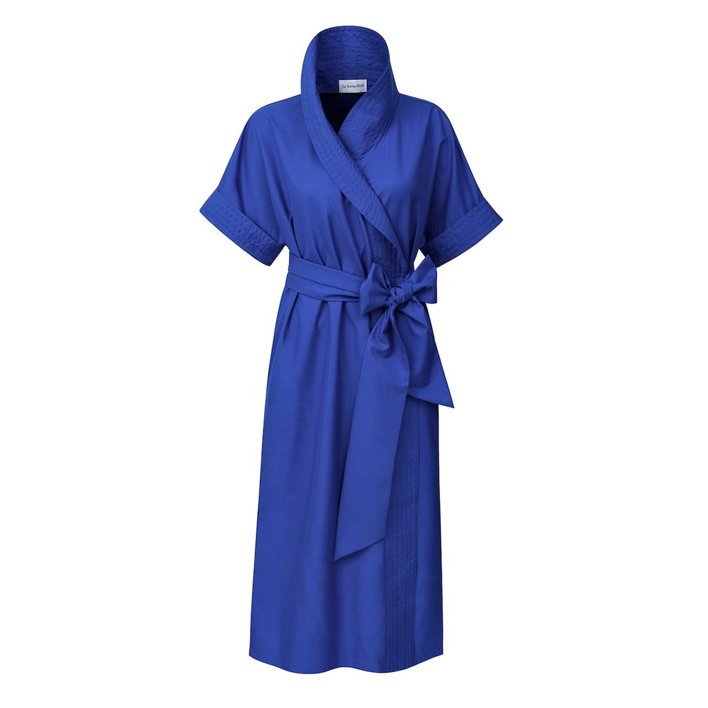 Blue Wrap Dress