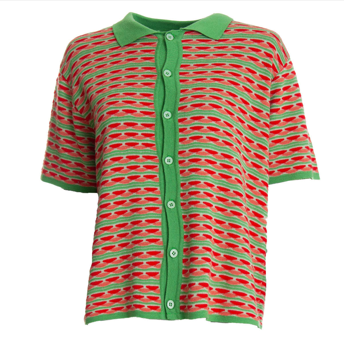 Watermelon Jacquard Shirt