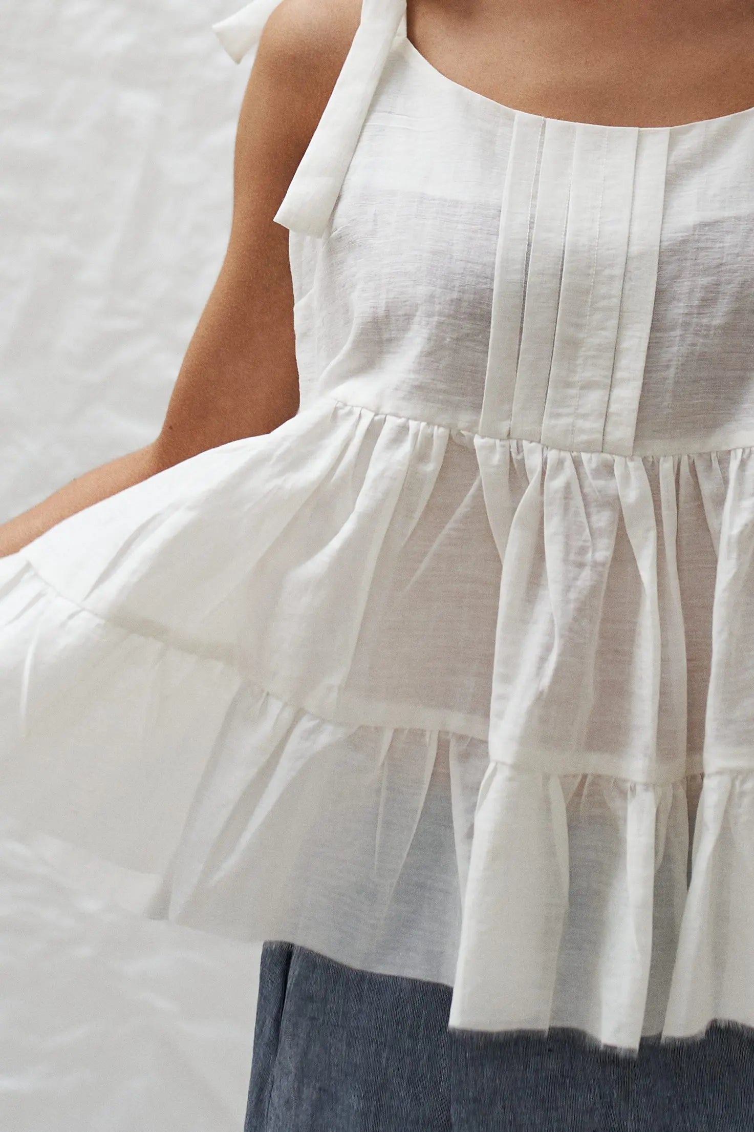 Summer Blouse Ivory