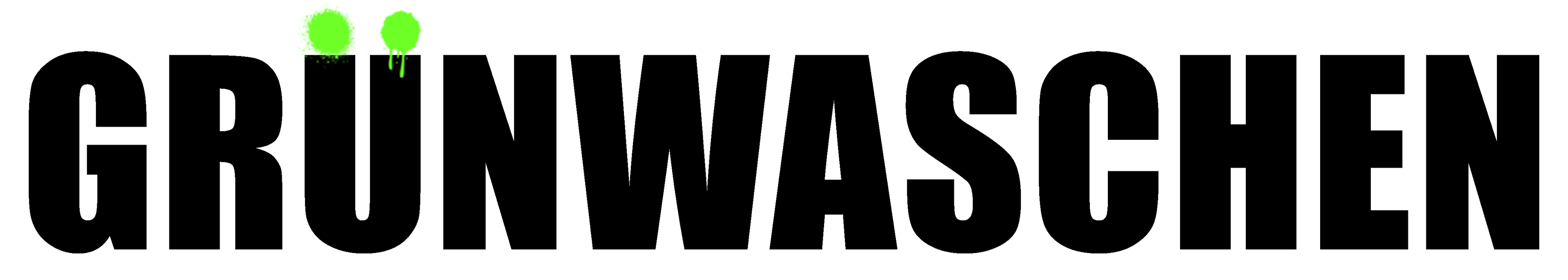 GRÜNWASCHEN