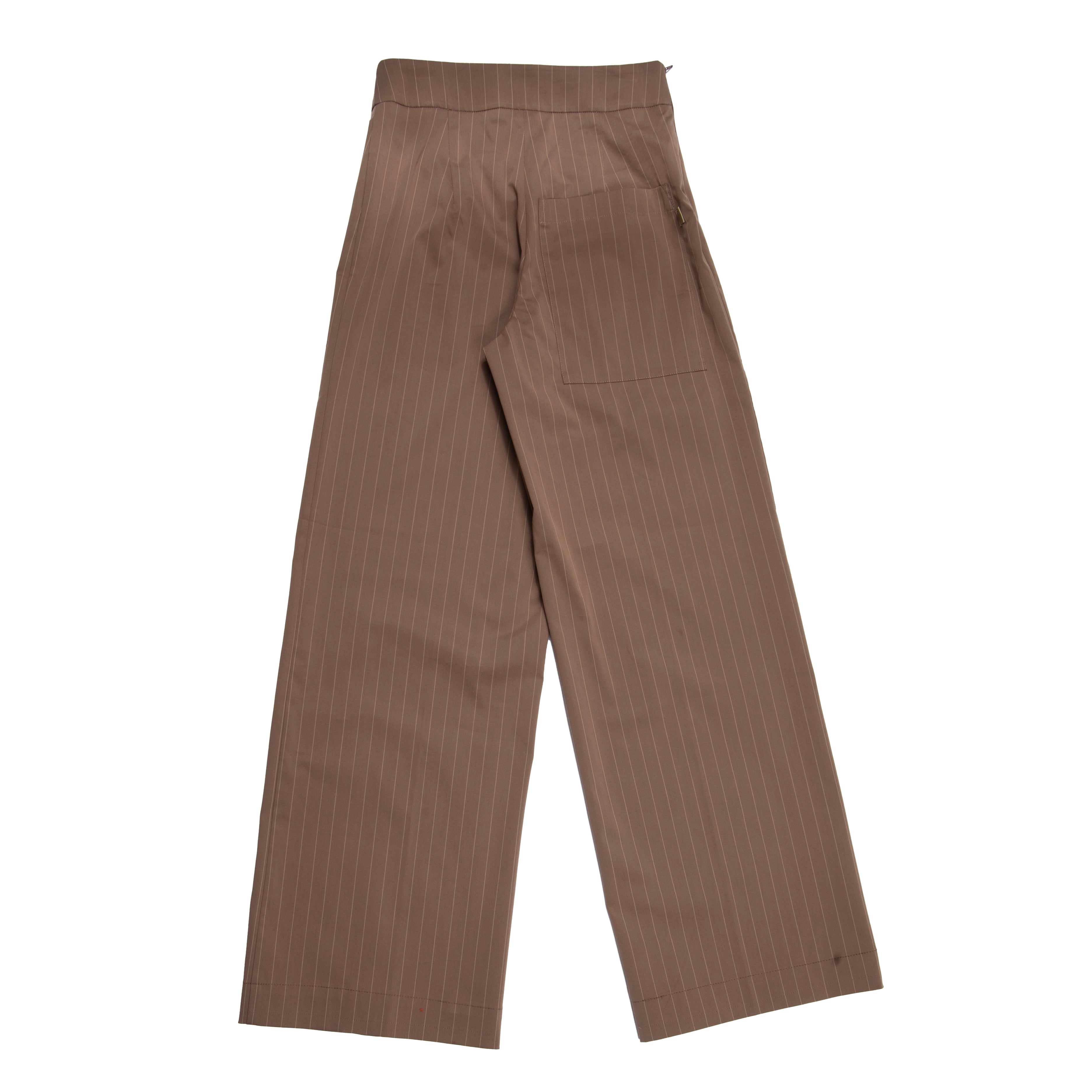 Wide Leg Pants in Ochre Color