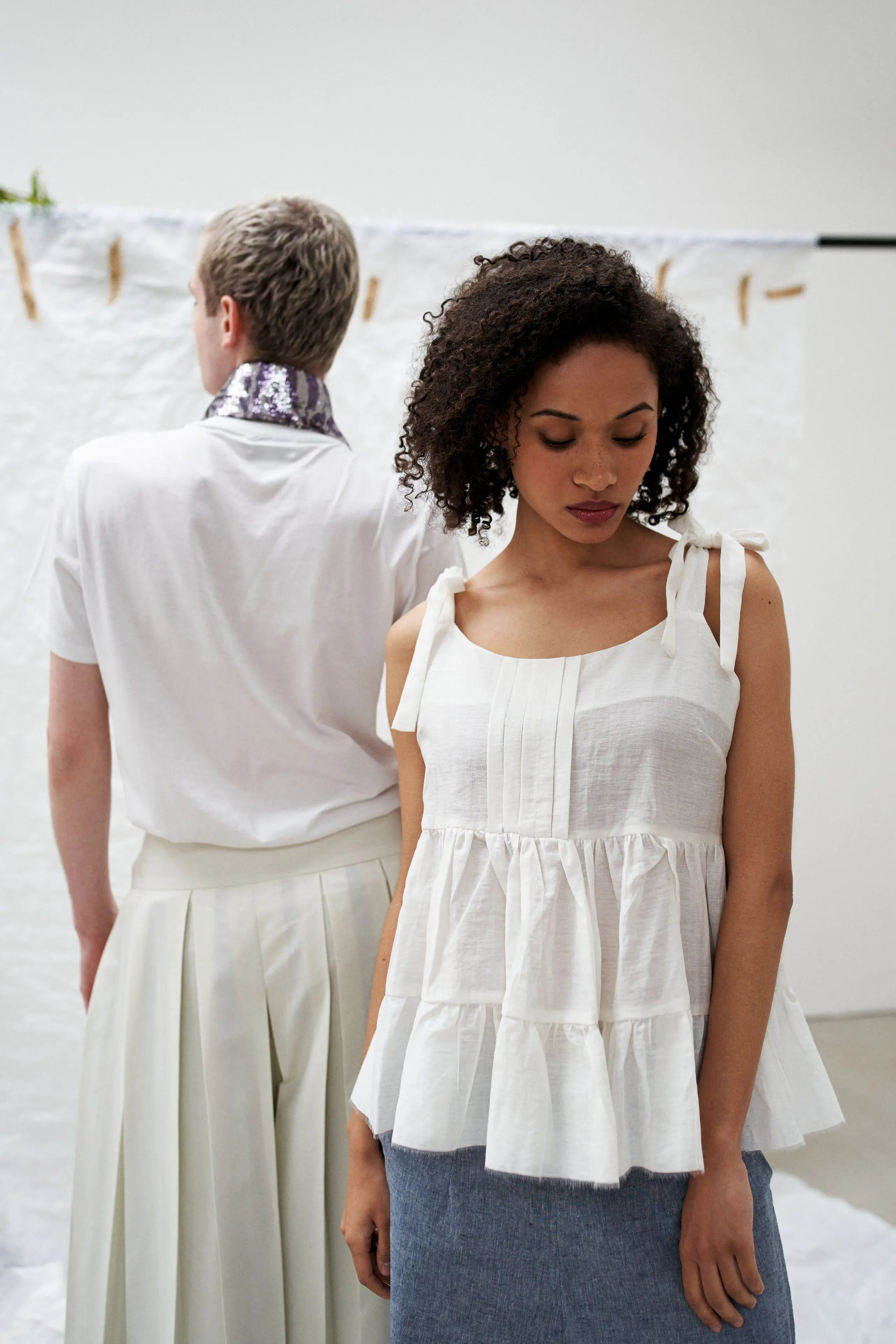 Summer Blouse Ivory