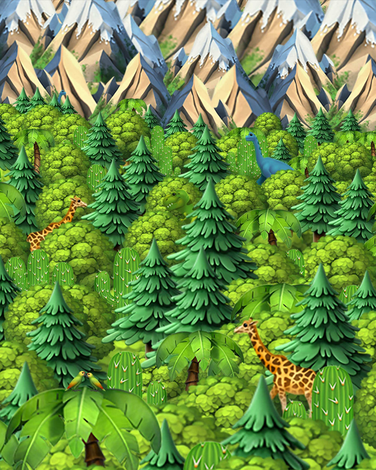 Where’s T-Rex? - Digital Print